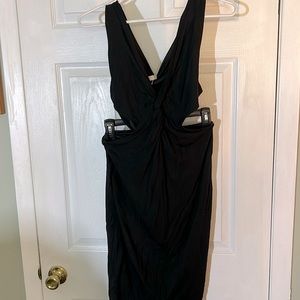 Long black dress large